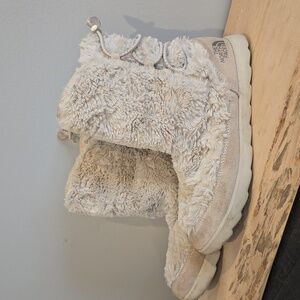 The North Face Cream Winter Boots